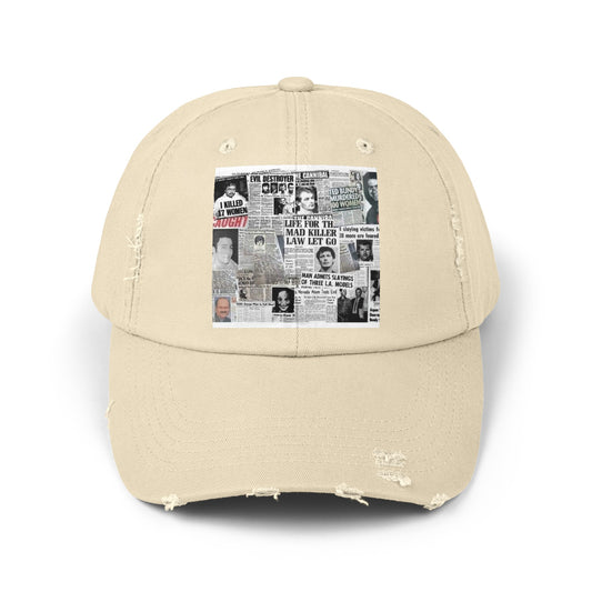 Unisex Distressed Cap