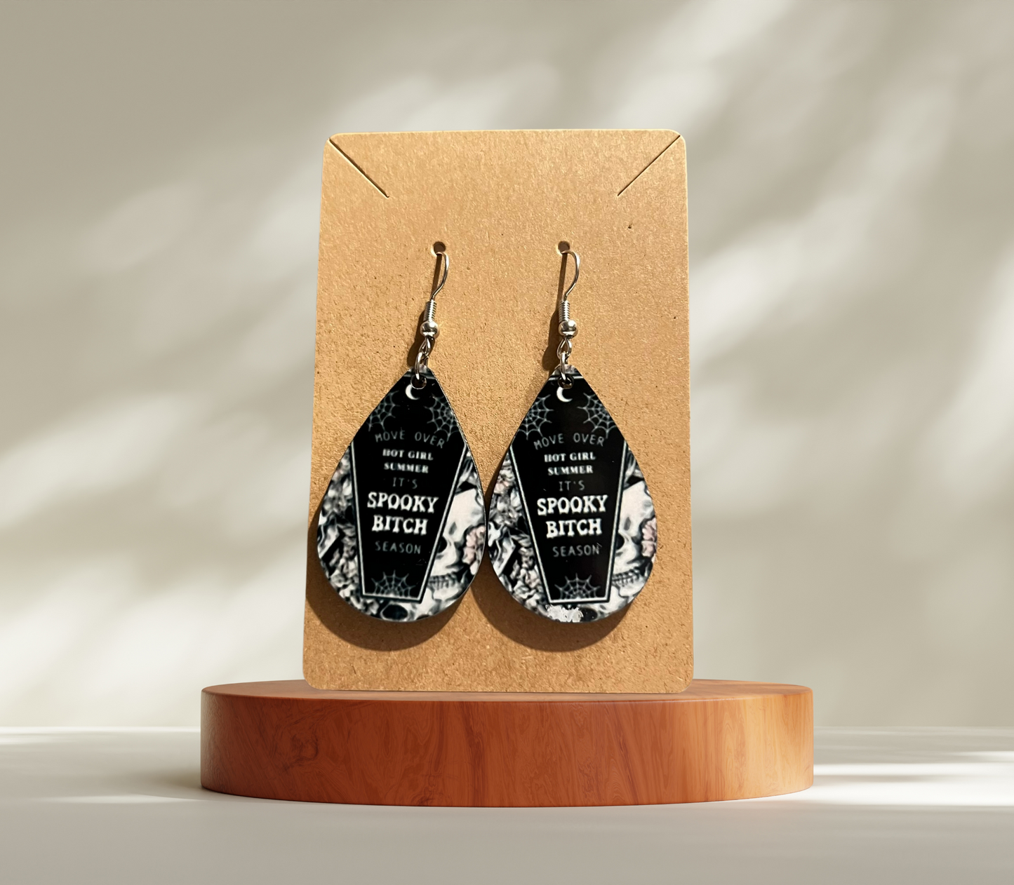 Spooky Bitch Season Earrings