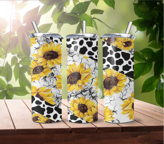 Marbled Sunflowers