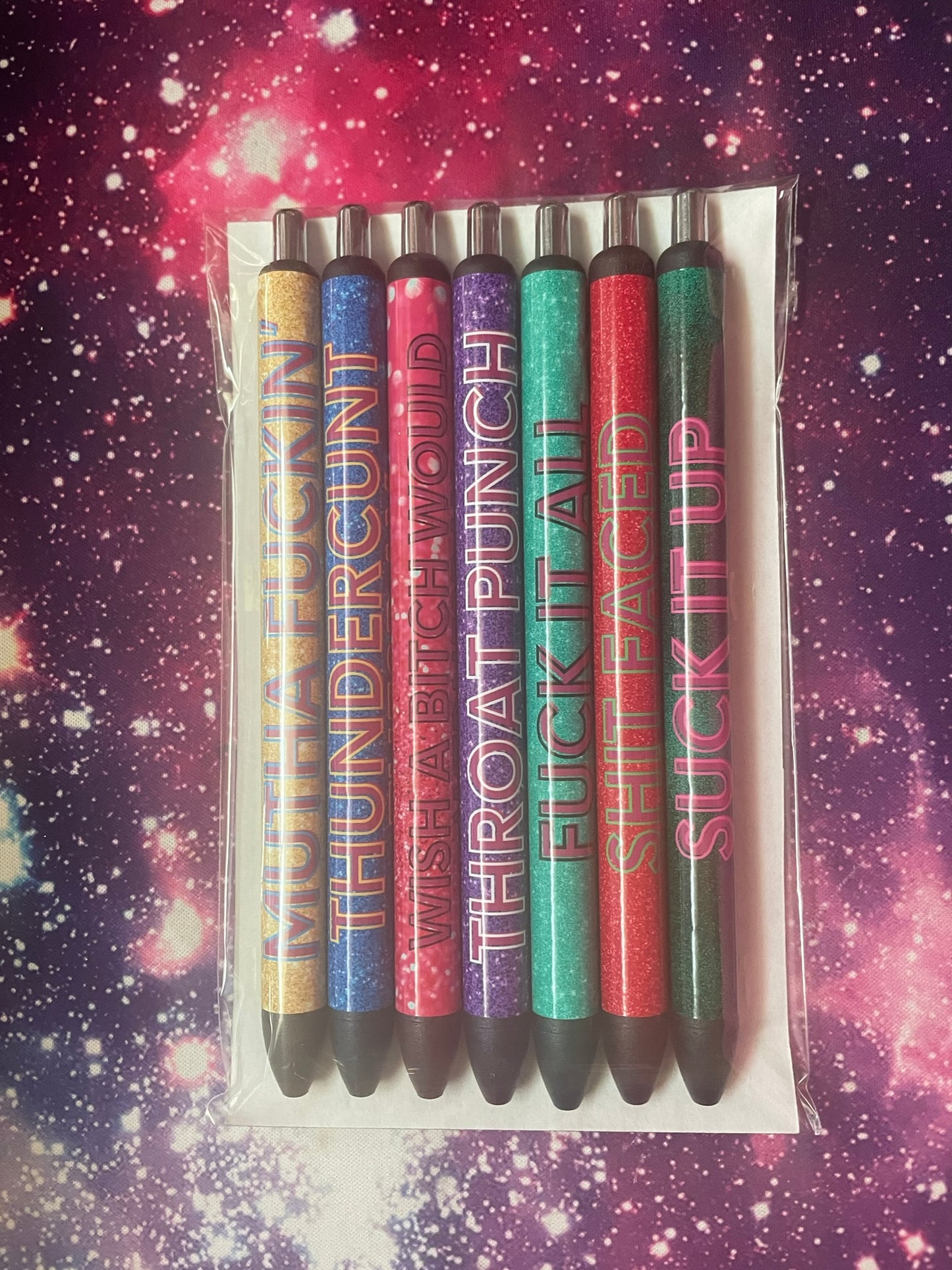 Offensive Pen Set Glitter