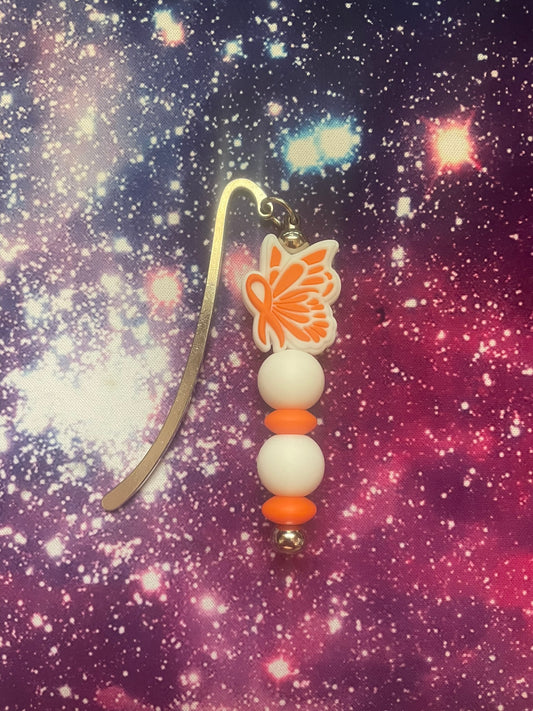 Orange Flutter Bookmark