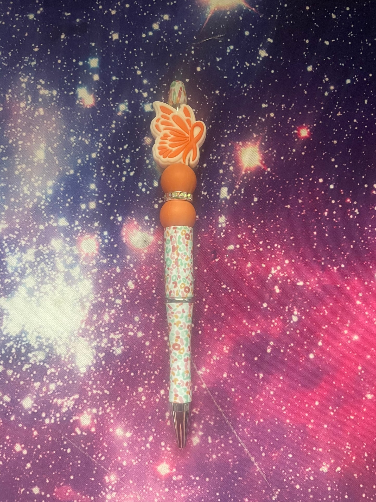 Orange Flutter Pen