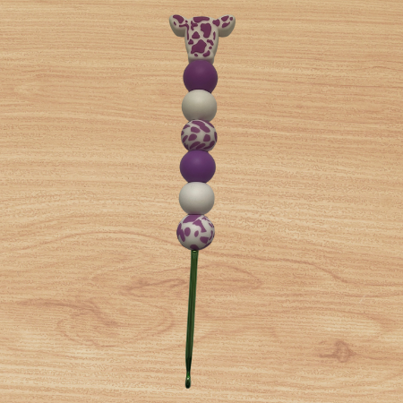 Purple Cow Crochet Hook