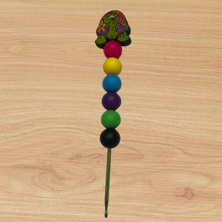 Rainbow Tortoise Crochet Hook