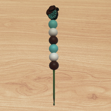 Turquoise Trails Crochet Hook