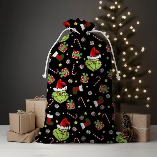 Black Mean One Santa Sack