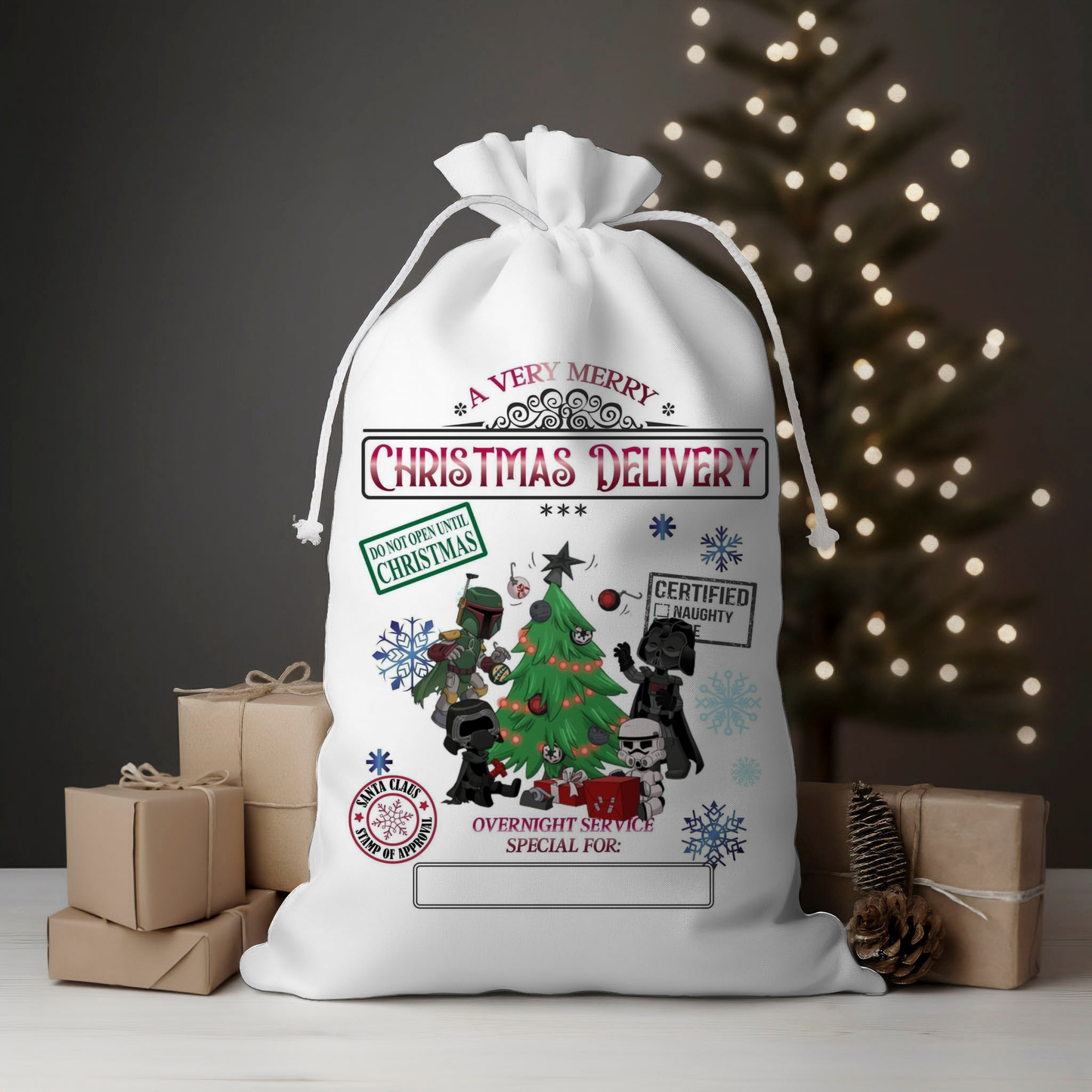 Delivery Galaxy Santa Sack