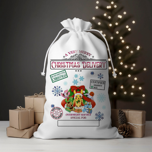 Delivery Monsters Santa Sack