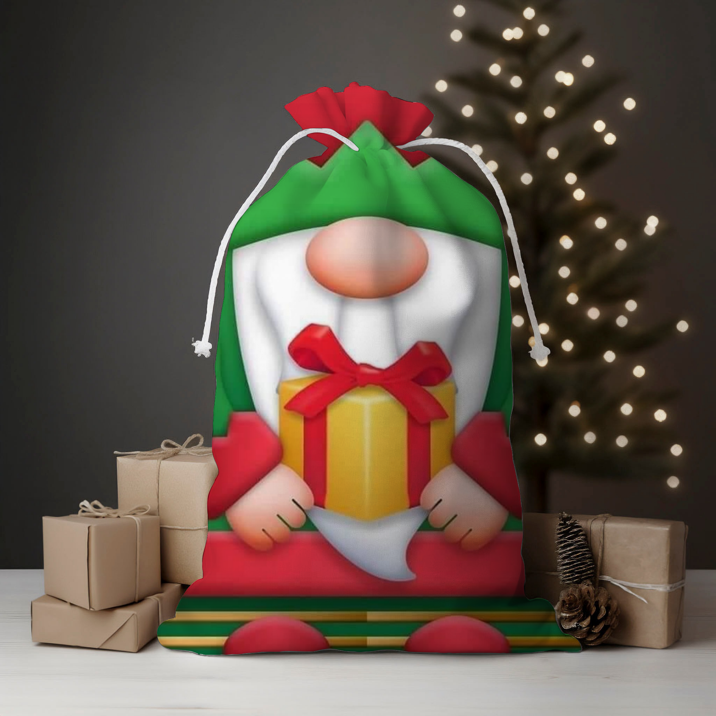 Gift Elf Santa Sack