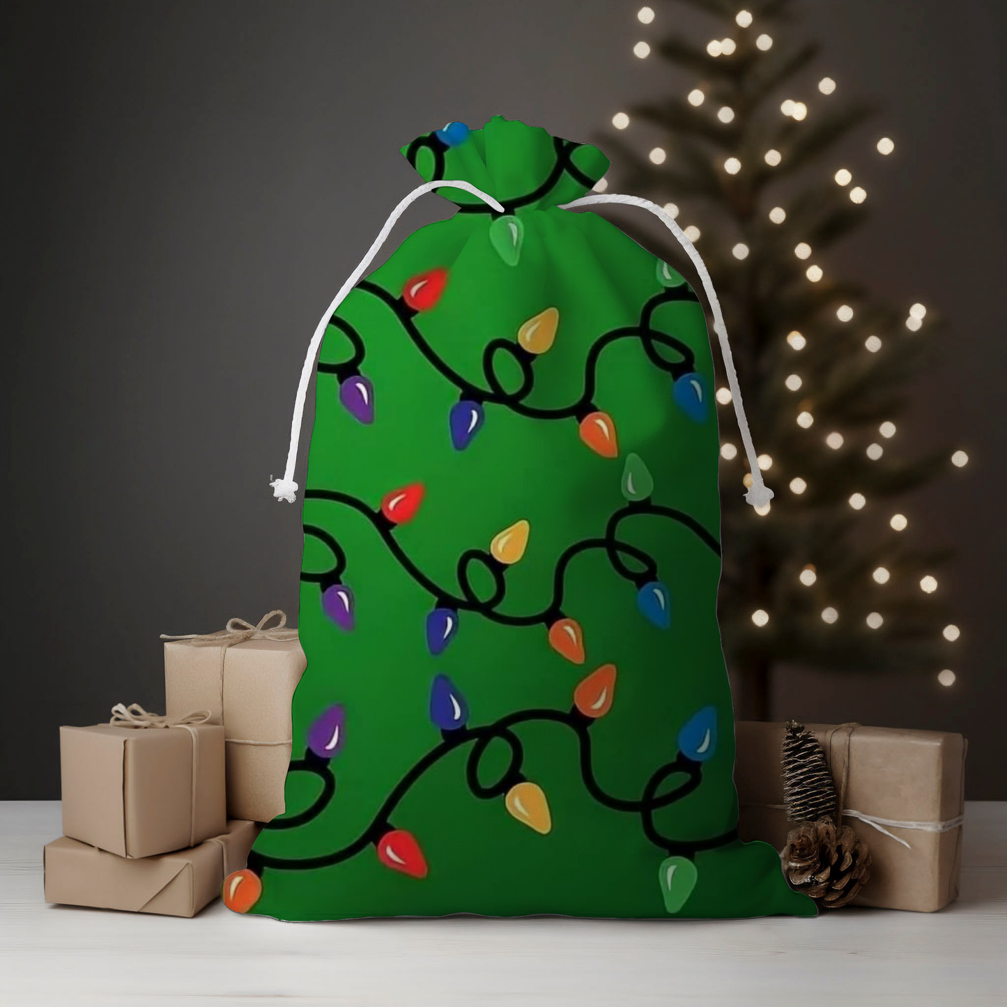 Lights Santa Sack