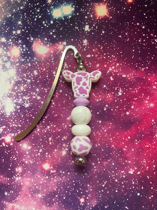 Purple Cow Vibes Bookmark